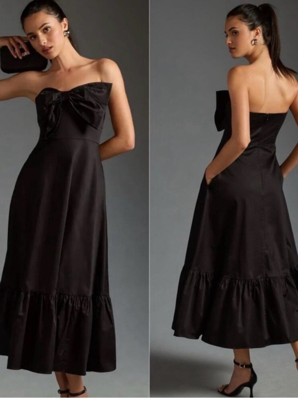 The Hutch Bow-Tie Maxi Dress from Anthropologie